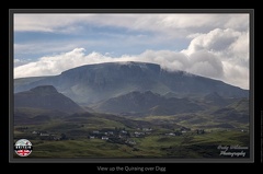 View up the Quiraing over Digg - August 06, 2021 - 01