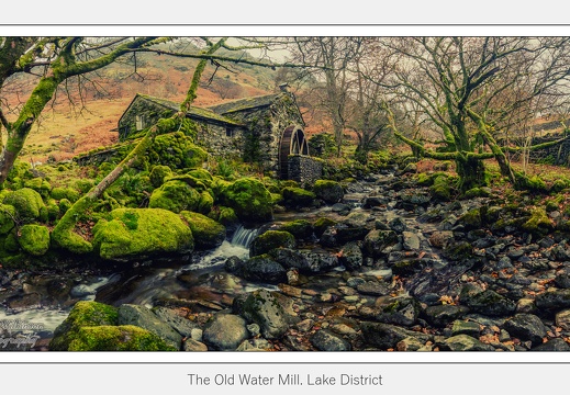 01-The Old Water Mill. Lake District - (9897 x 4850)