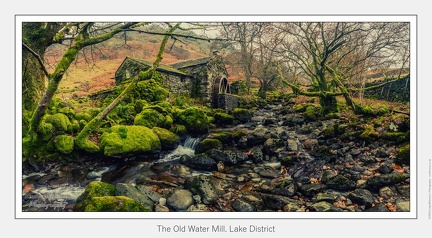 01-The Old Water Mill. Lake District - (9897 x 4850)