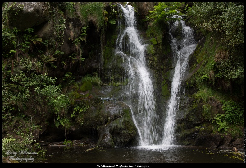 01-DJI Mavic @ Posforth Gill Waterfall - (5760 x 3840)