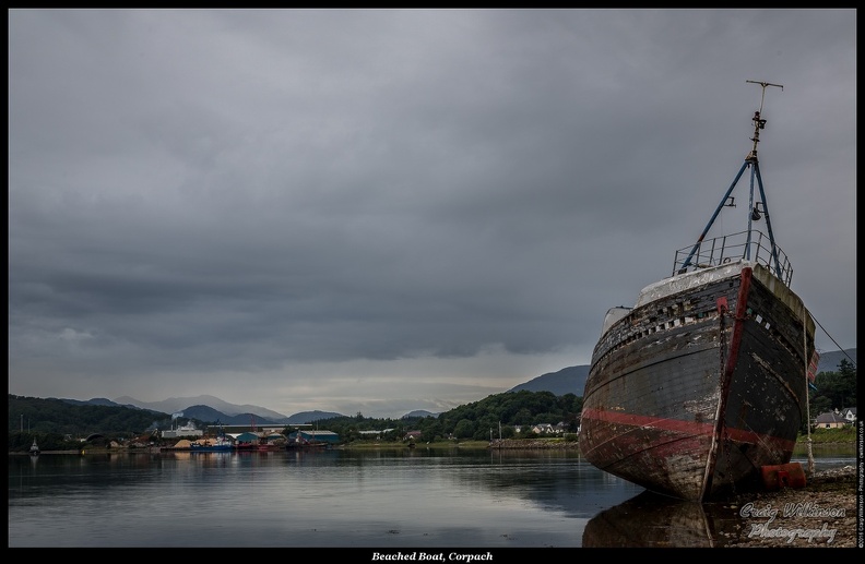 02-Beached Boat, Corpach - (5760 x 3840)