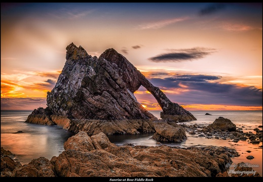 02-Sunrise at Bow Fiddle Rock - (5666 x 3778)