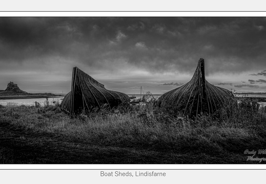 Boat Sheds, Lindisfarne