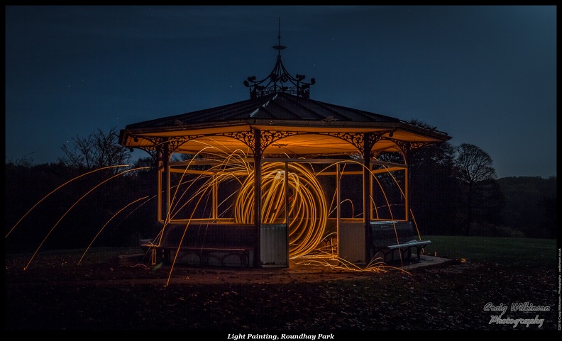 Light Painting, Roundhay Park