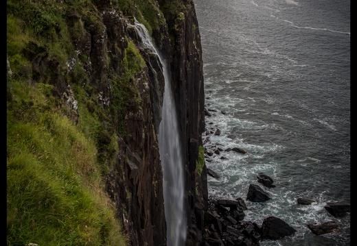 Kilt Rock Waterfall. Isle of Skye