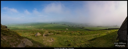 View from Almscliffe Crag - Panoramic