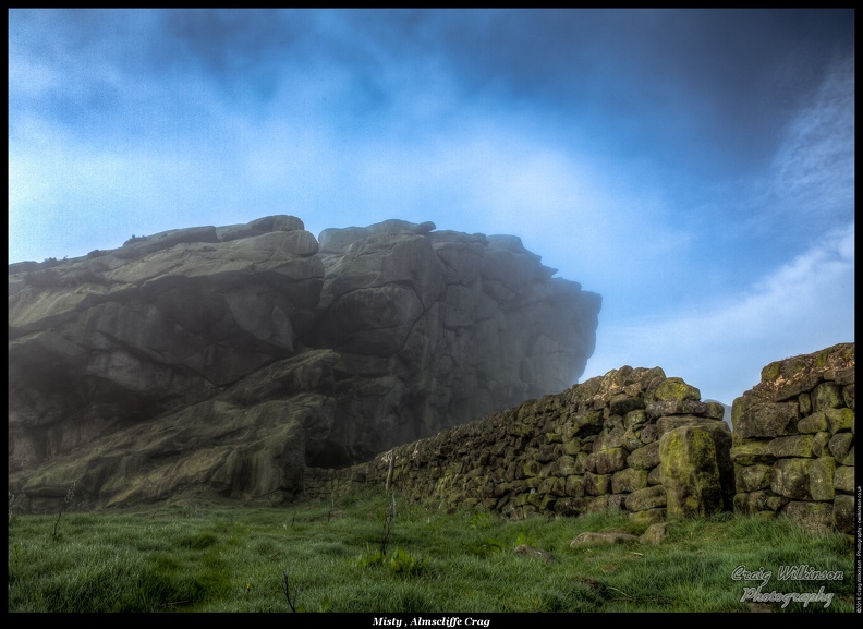 Misty , Almscliffe Crag