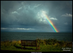 Rainbow over Criccieth