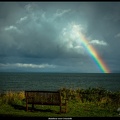 Rainbow over Criccieth