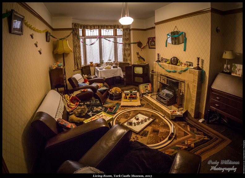 Living Room, York Castle Museum, 2015