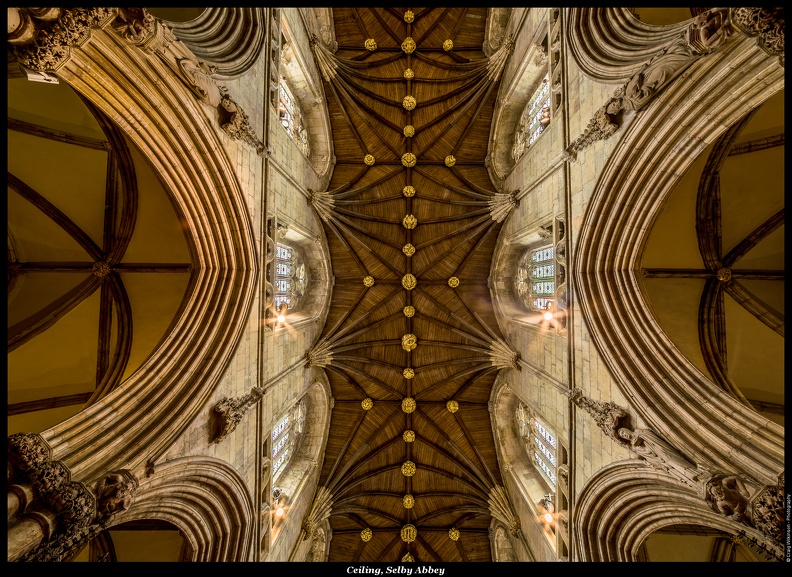 Ceiling, Selby Abbey