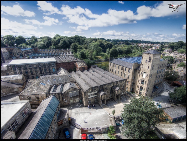 Sunny Bank Mills - Aerial Image - PhotoCamp 2014