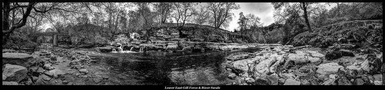 Lower East Gill Force & River Swale
