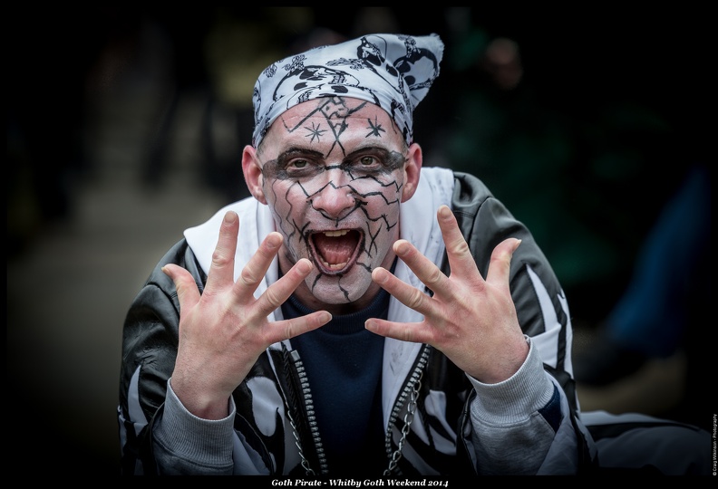 Goth Pirate - Whitby Goth Weekend 2014