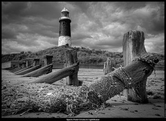 Spurn Point Groins & Lighthouse