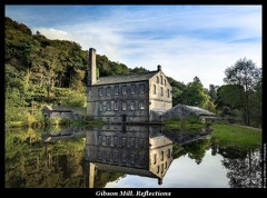Gibson Mill. Reflections