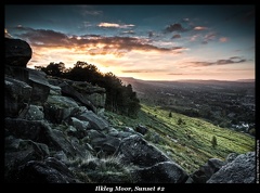 Ilkley Moor, Sunset #2