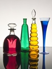 Red,Green,Yellow & Blue Glass