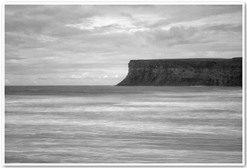 Sky, Cliff, Sea