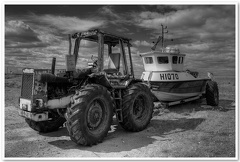 Tractor and Boat - Spurn Point