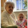 Lucy with Great Grandma