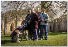Family Shot - Fountains Abbey