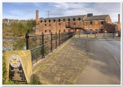 Thwaite Mill, Entrance