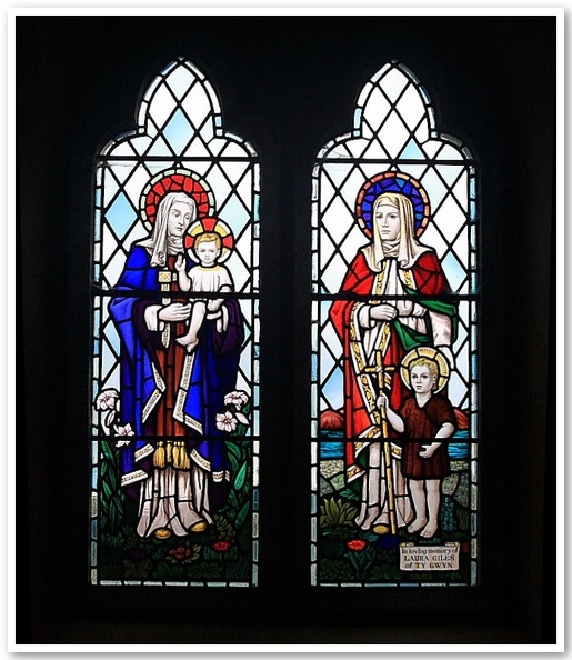 Penmon Priory - Stained Glass(1)