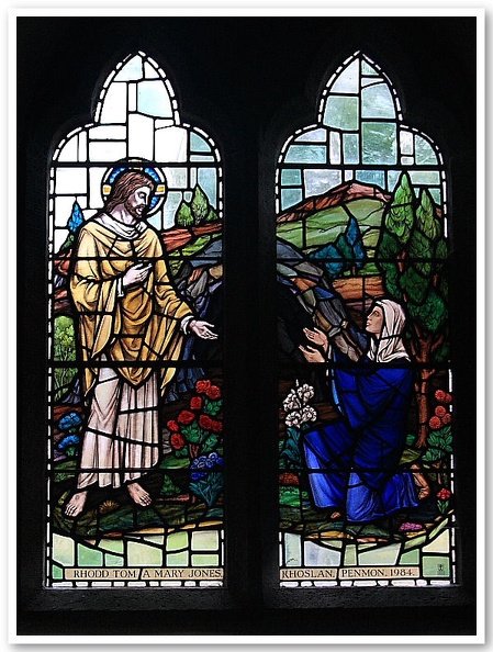 Penmon Priory - Stained Glass