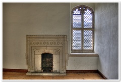 Fireplace & Window