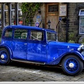 Vintage Blue (HDR) - Haworth 1940's [Explored #3]