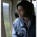 Anna Inside Helicopter