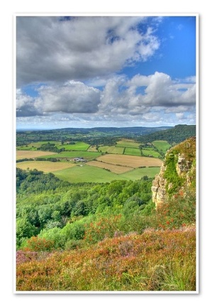 View from the top of Sutton Bank