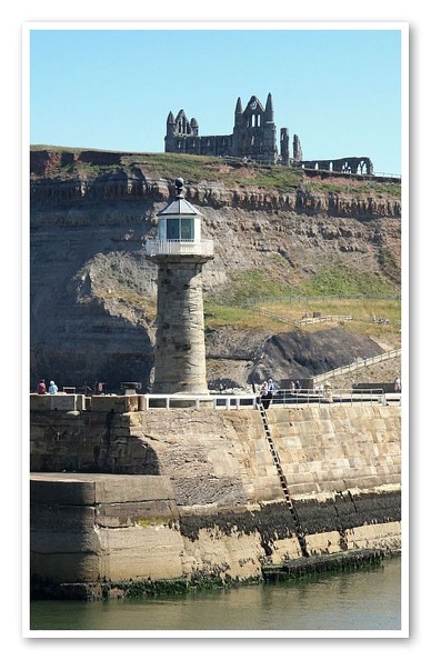 Whitby Abbey & Lighthouse